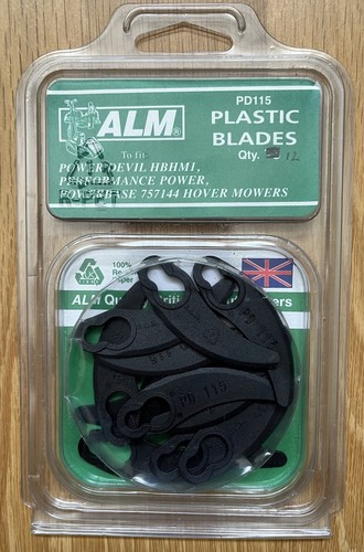 Pack alm plastic blades - plastic,