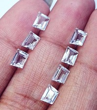 Natural White Sapphire Total 6.85 Ct 7 Pieces Lot Loose Gemstone Certified