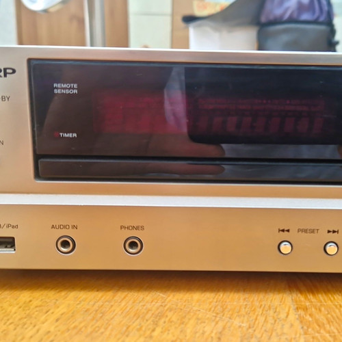Sharp hf401ph fi system - xl-hf401ph, hi-fi