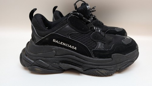 Balenciaga triple black mesh - balenciaga, s