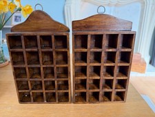 2 x vintage Wooden Thimble