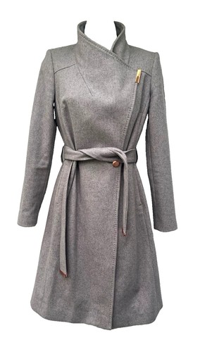 Ted baker sandra grey - grey, wool