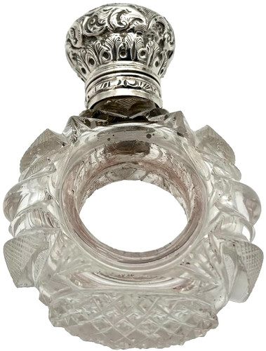 Antique silver mounted ring - antique,