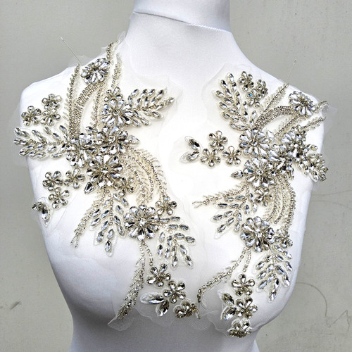 Rhinestone applique mirror - rhinestone,