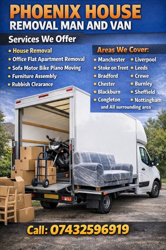 Man and van hire house - man,