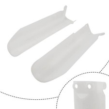 White Front Fork Guard Cover