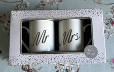 Mr & Mrs Mug Set Always And