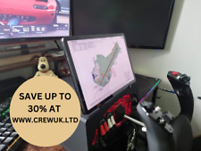 Honeycomb Alpha/Bravo Tablet/Phone Mount , Logitech/Saitek Yoke Flight Sim