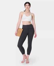 Sweaty Betty New Super Soft Everyday Yoga Leggings Medium Black Marl Full Length