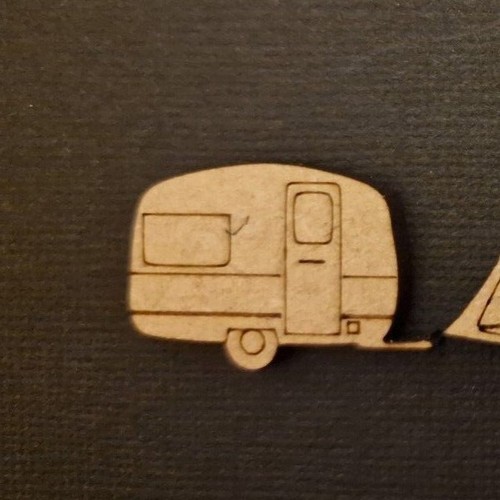 Caravan mdf craft shapes - mdf,