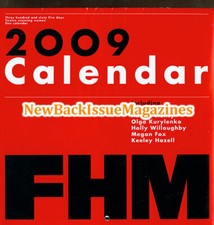 UK FHM Calendar 1/09,Megan