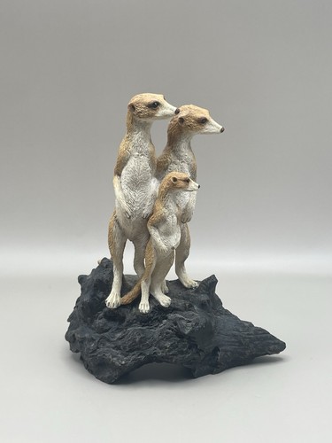Decorative meerkat family - meerkat,