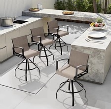 Outdoor Bar Stool Chair, 360