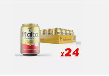 Malta Guinness Can Non Alcoholic 33cl x 24 Refreshing Tasty Malt Drink Beverage