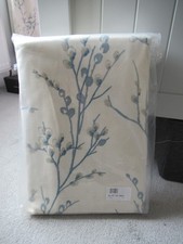 Laura Ashley Pussy Willow Seaspray Lined Curtains 64"w x 72"d - NEW