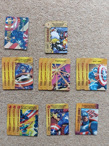 Marvel overpower cards lot - marvel,