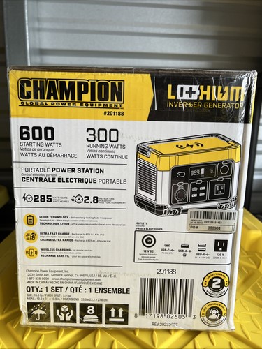 Champion inverter generator - champion,