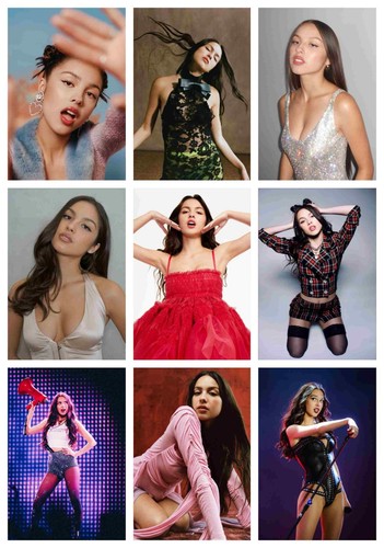 Olivia rodrigo poster print - olivia,