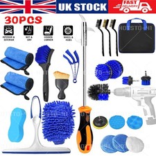 30PCS Car Detailing Wash Brush