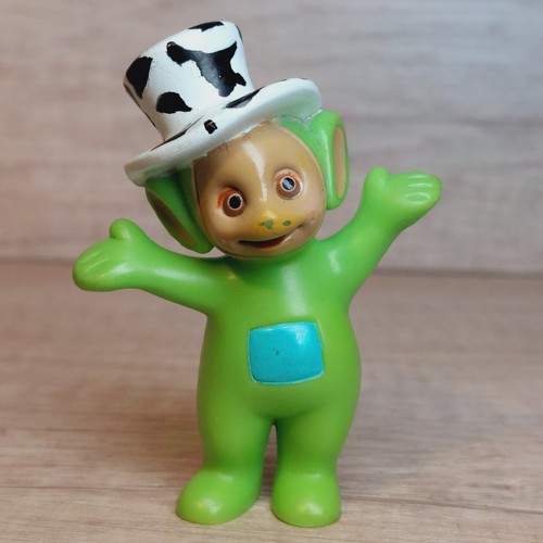 Green teletubbies wearing top - wearing,