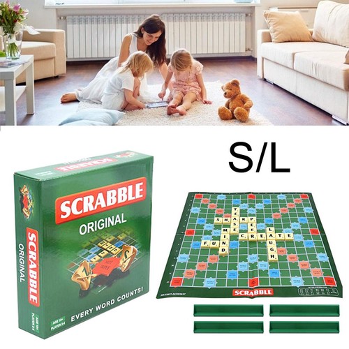 Scrabble board game - board, kids