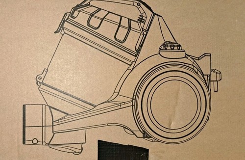 Amazon basics cylinder - cylinder, bagless