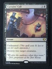Curtains' Call Foil - CMM - Mtg Card #BT