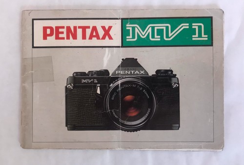 Pentax mv1 instruction - instruction, manual