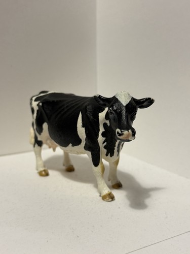 Schleich black white dairy - white,