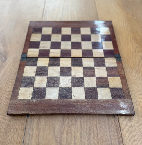 Antique solid wooden - antique, chess