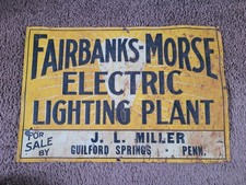 Early Rare Fairbanks Morse
