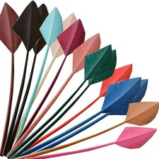 Loose Turkey Quill Feathers Arrow Turkey Feather for Wedding Art Crafts 