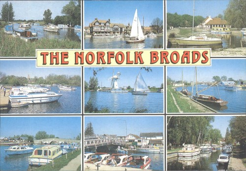 The norfolk broads - norfolk, england