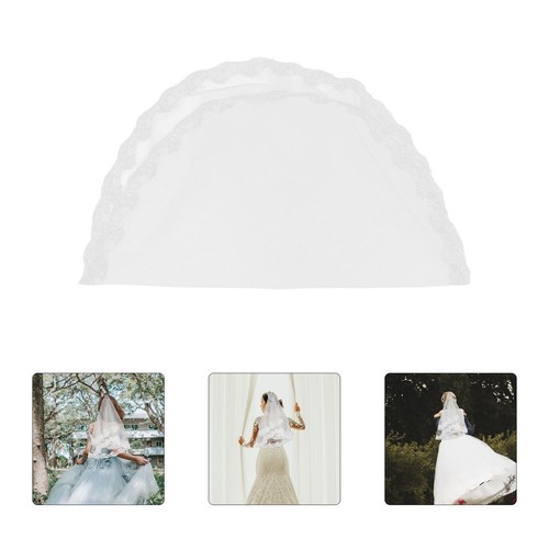 Chapel length embroidered - embroidered, veil