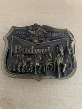 Vintage Budweiser Belt Buckle