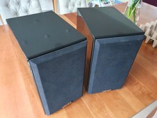 Usher S-520 Stereo Speakers - pair in piano black gloss