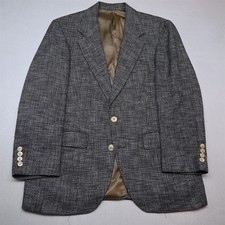 Vtg USA Made 38S Gray