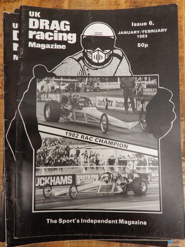 Drag racing magazine issue - racing,