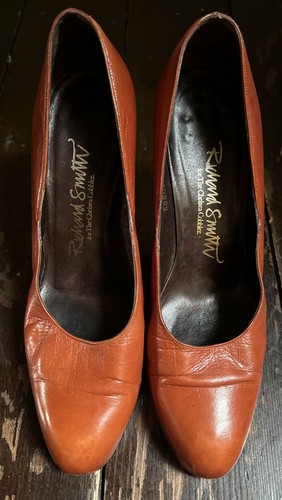 Vtg 70s burnt - 70s, leather