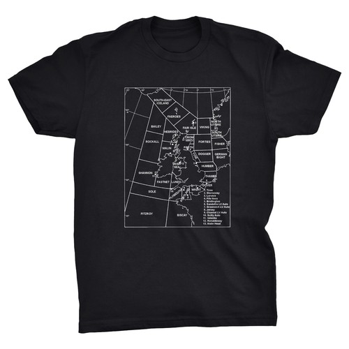 Shipping forecast area map - shipping,