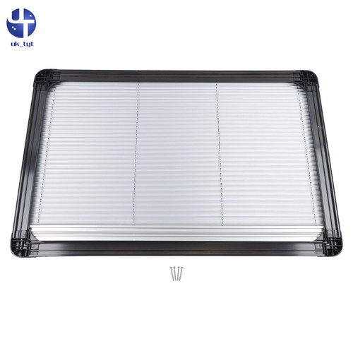 Black motorhome blind - black,