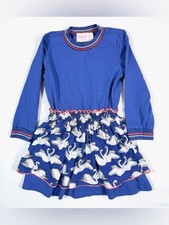 MIM PI Girls Dress 4T Blue