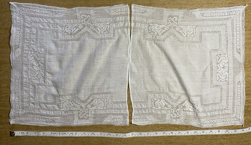 Vintage matched pair finely - pair,
