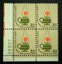 US Plate Block Scott # 1611