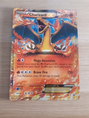 Pokémon tcg charizard xy17 - charizard, ex
