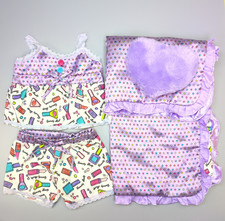 Build A Bear Purple Pyjama Top