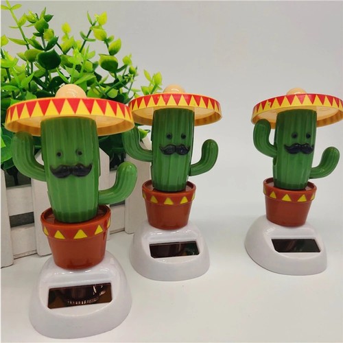 Solar bobblehead cactus - solar,