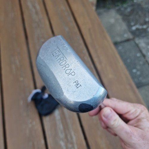 Teardrop pat putter - teardrop, (rounded)