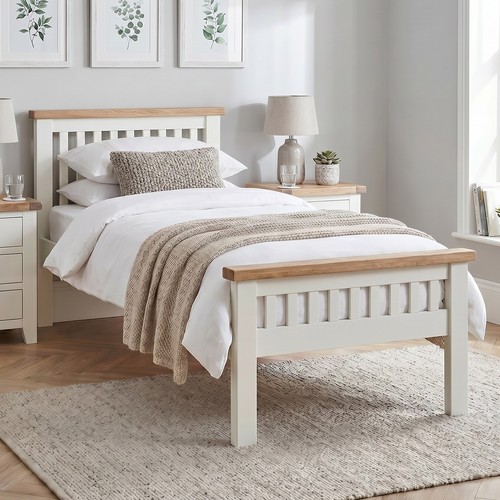3ft single bed cheshire white - 3ft,