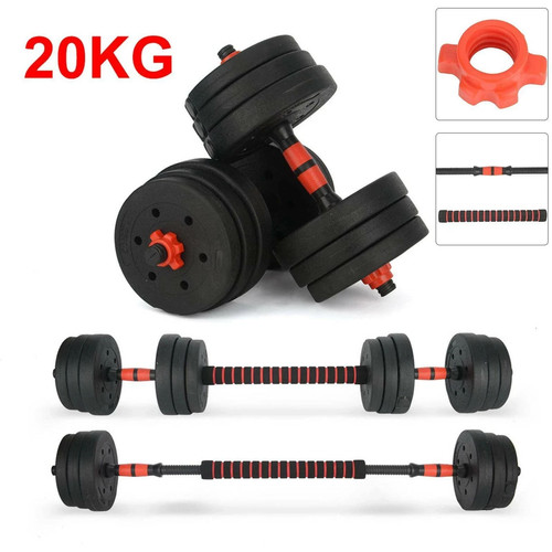 20kg fitness dumbbells pair - 20kg,